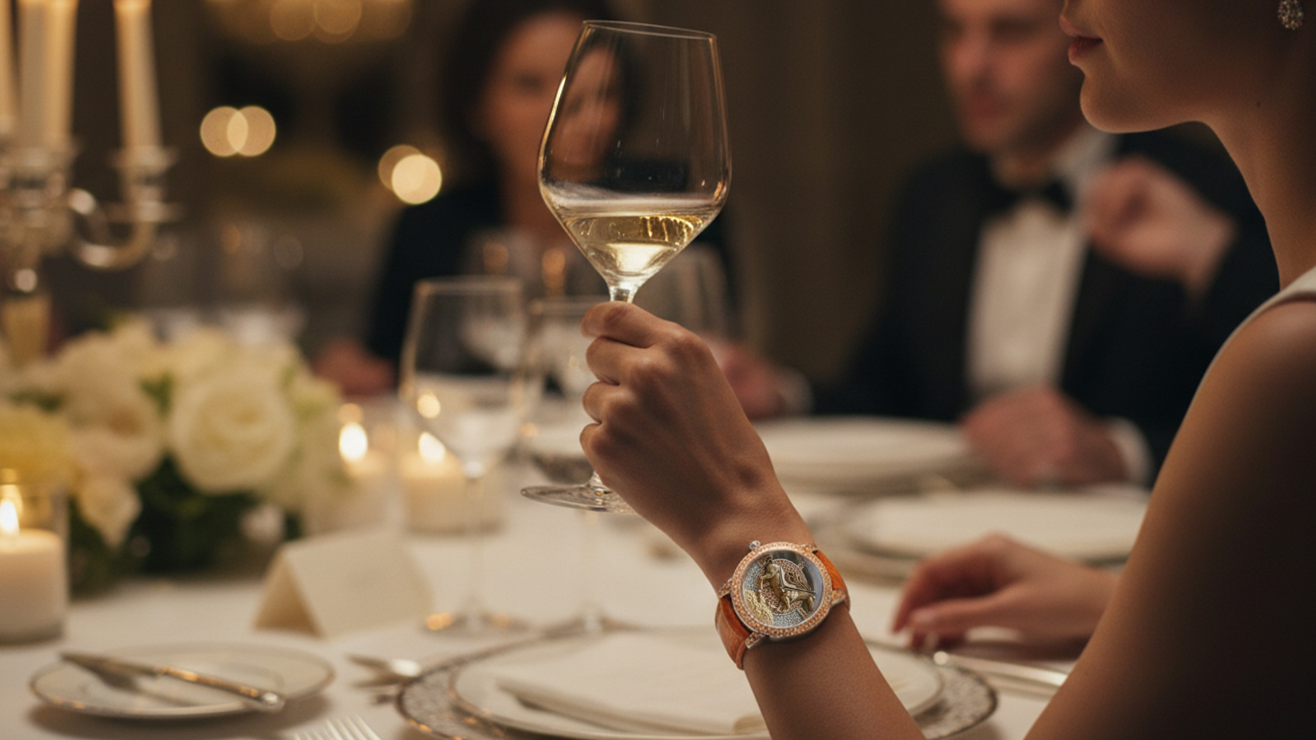 Magic Moon Fire Horse Luxury Watch Sarcar Ambience Luxe Woman