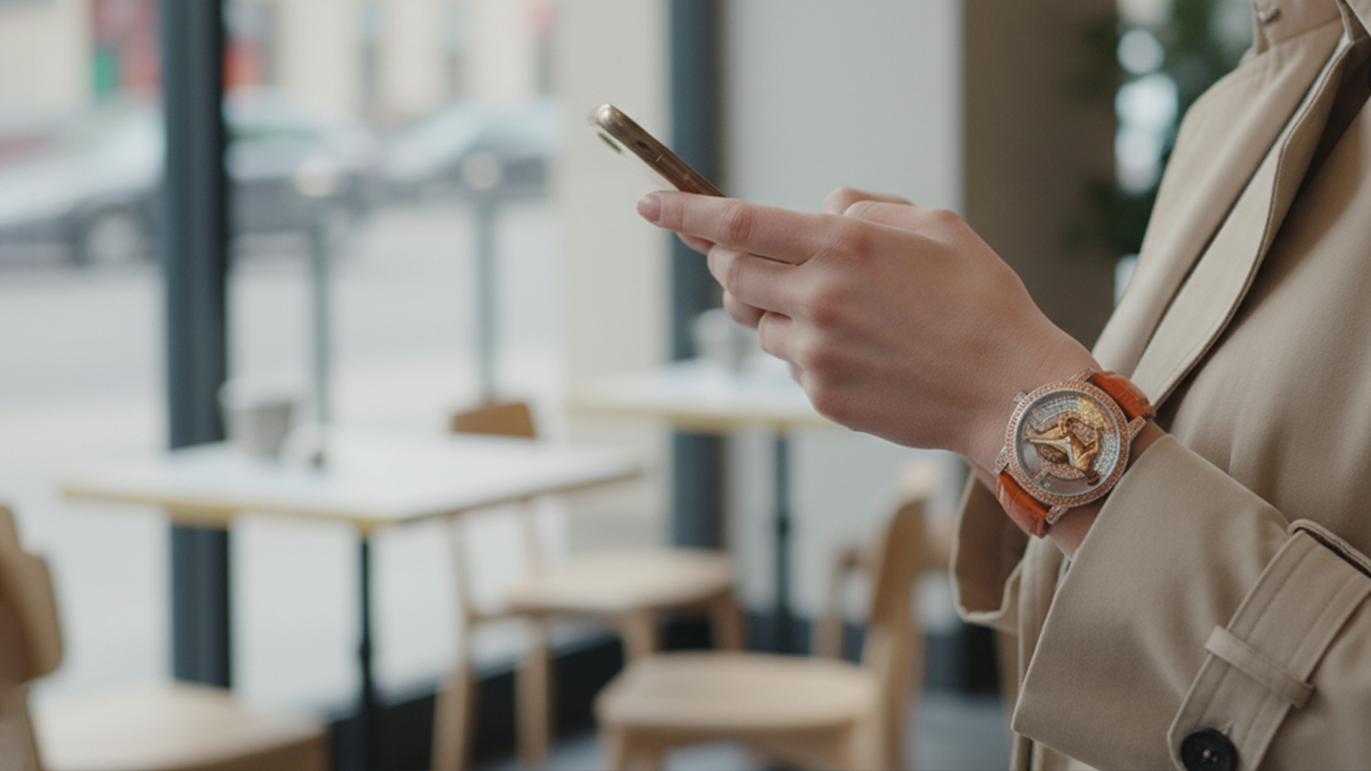 Magic Moon Fire Horse Luxury Watch Sarcar Ambience Morning Coffee