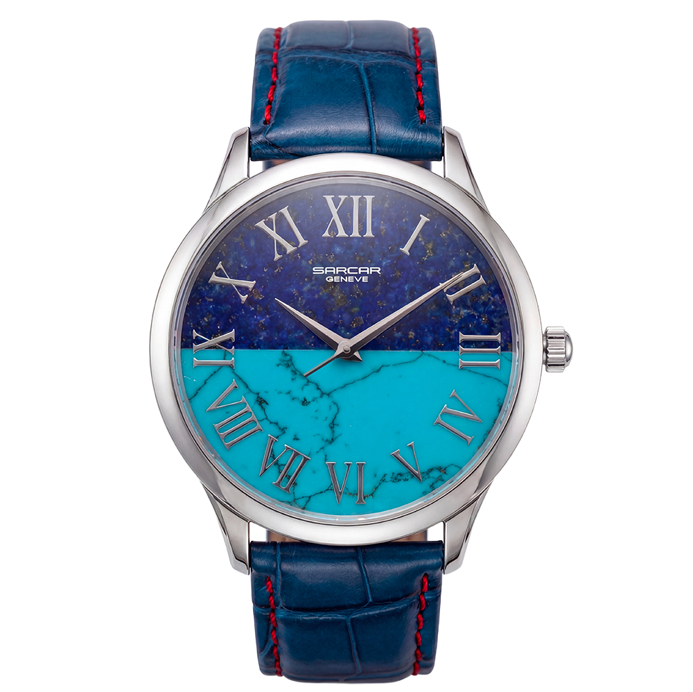 Les Executives Lapis Sarcar Swisse Luxury Watch