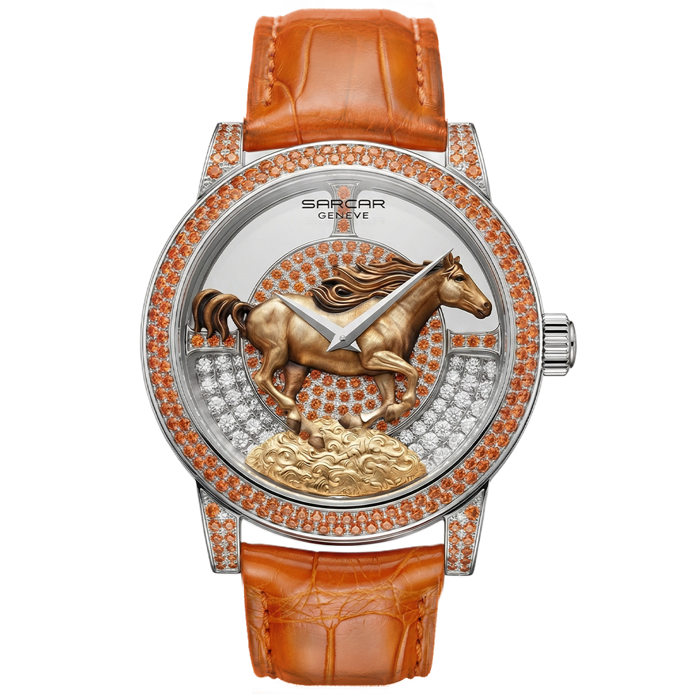 Magic Moon Fire Horse Sarcar Swisse Luxury Watch